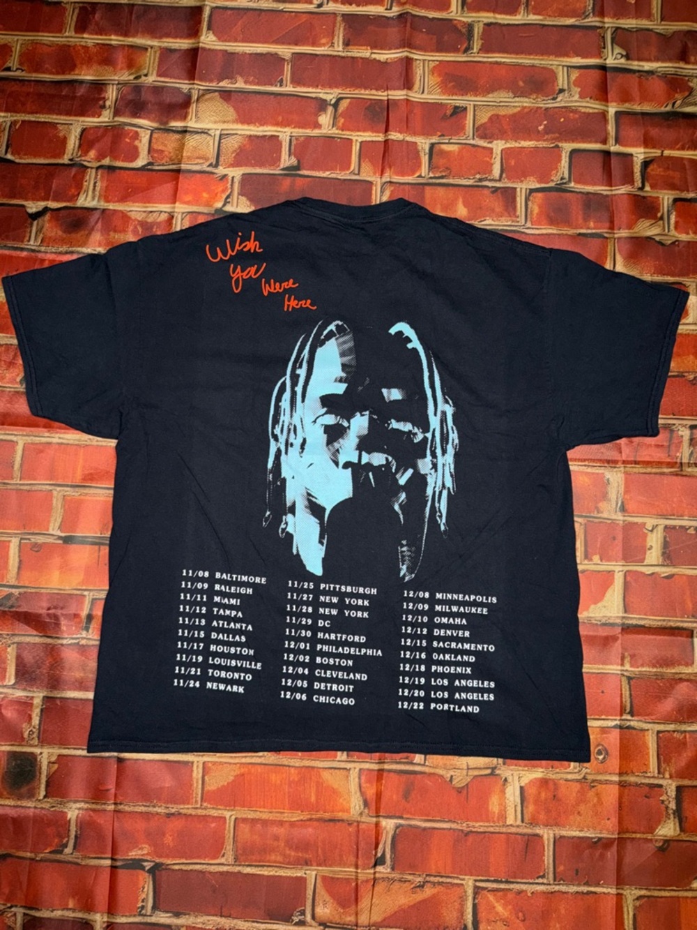 Astroworld Brand New Men's XL Tour Tee
